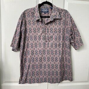 Vintage Ono  Company by Liberty House Men XL Aloha Hawaiian Shirt Cotton